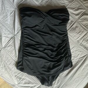 Jantzen strapless one piece